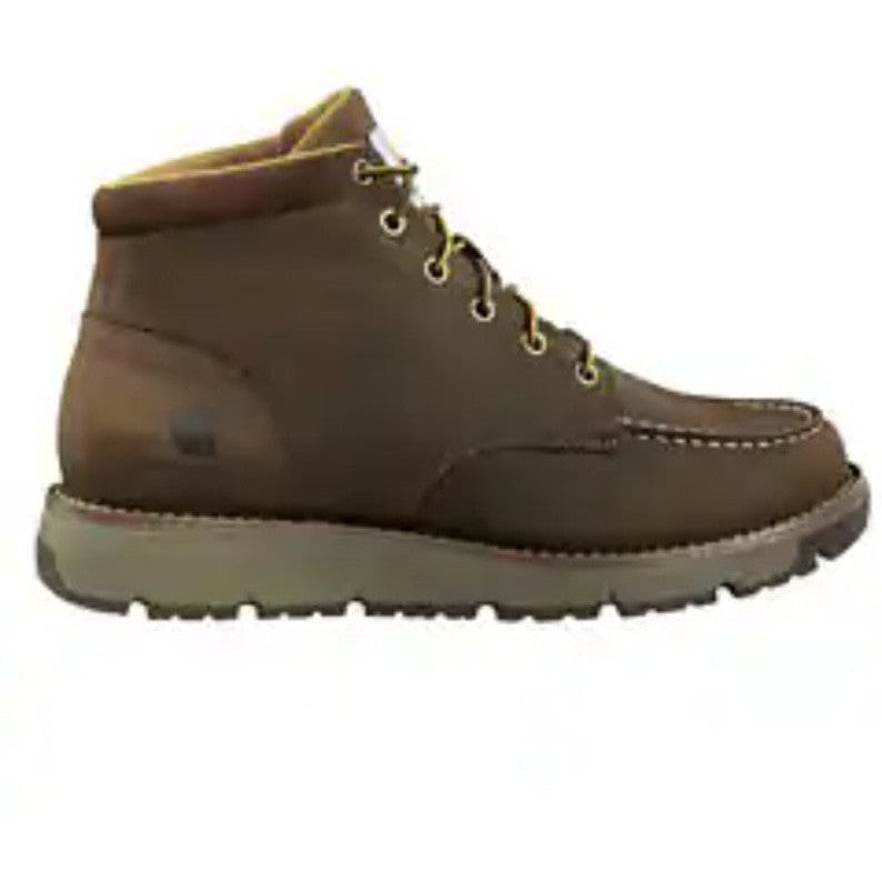 Carhartt Men's Millbrook Soft Toe Waterproof Moc Toe Work Boot -Brown- FM5010-M 7 / Medium / Dark Brown - Overlook Boots
