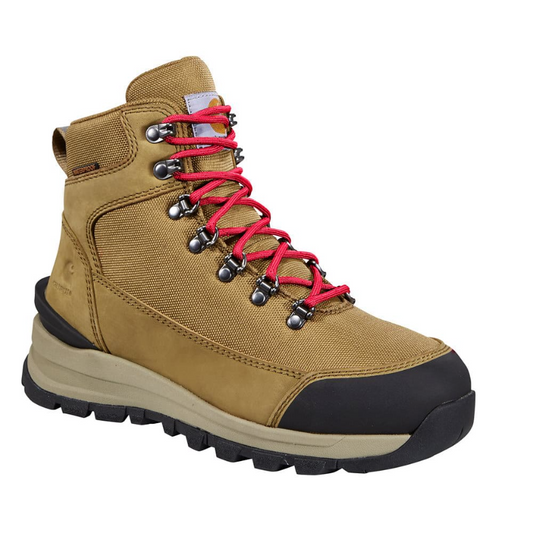 Carhartt Women's Gilmore 6" Waterproof Safety Toe Work Hiker Boot -Yukon- FH6085-W - Overlook Boots