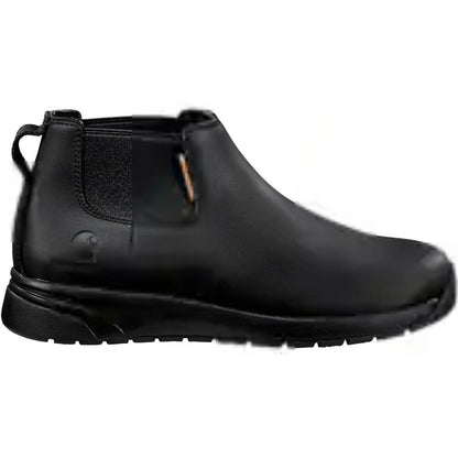Carhartt Men's Force 4" Soft Toe Waterproof Romeo Work Boot -Black- FA4014-M 8 / Medium / Black - Overlook Boots