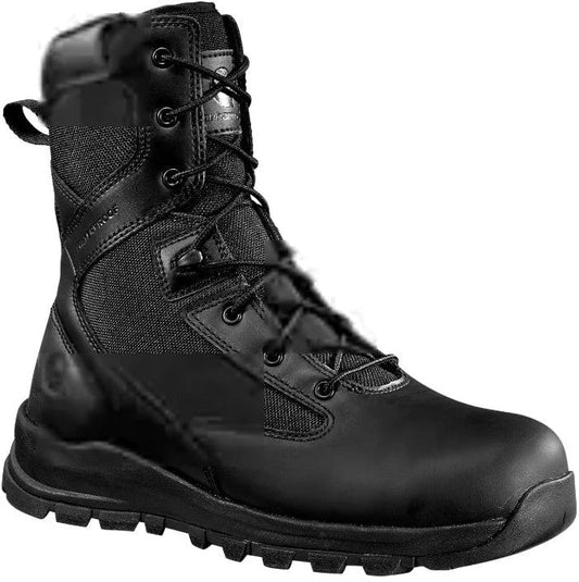 Carhartt Men's Gilmore 8" Nano Toe Waterproof Side Zipper Hiker Duty -Black- FH8421-M - Overlook Boots