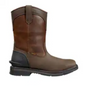 Carhartt Men's Montana 11" Steel Toe Waterproof Work Boot - Brown - FQ1265-M 7 / Medium / Dark Brown - Overlook Boots