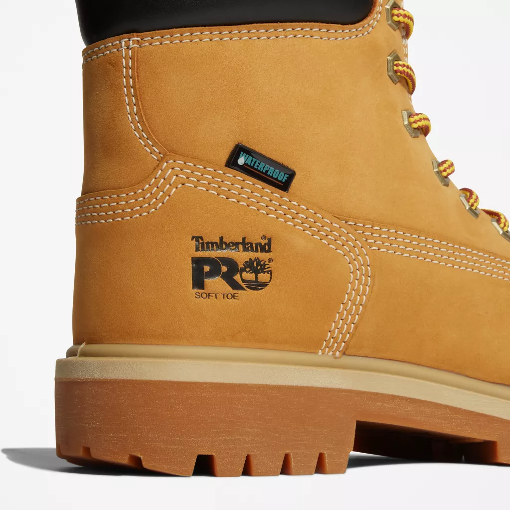Timberland Pro Women's Direct Attach 6" Waterproof Work Boot -Wheat- TB0A2QZX231 - Overlook Boots