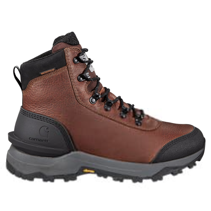 Carhartt Men's Insulated 6" Waterproof Soft Toe Hiker Work Boot -Red- FP6039-M 8 / Medium / Red - Overlook Boots