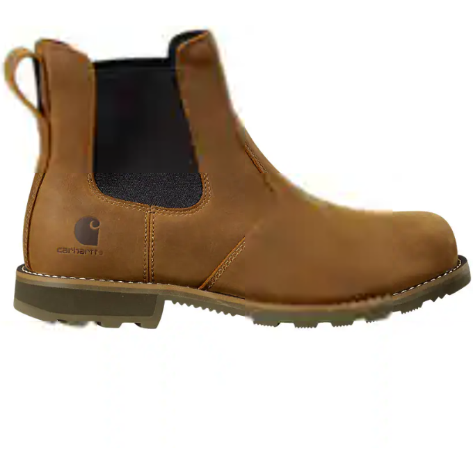 Carhartt Men's Frontier Steel Toe Water Resist Chelsea Boot -Brown- FN5254-M  - Overlook Boots
