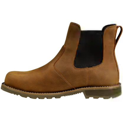 Carhartt Men's Frontier Steel Toe Water Resist Chelsea Boot -Brown- FN5254-M  - Overlook Boots