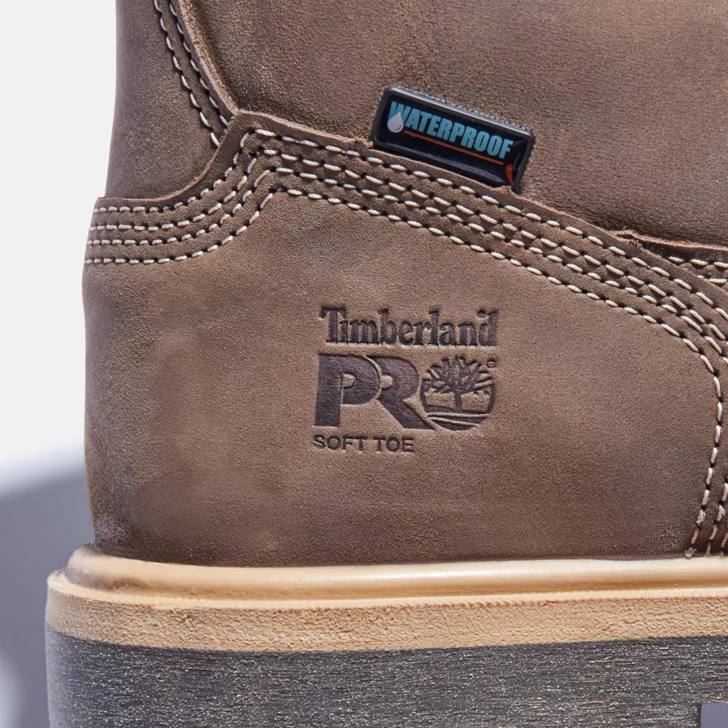 Timberland Pro Women's Direct Attach 6" Waterproof Work Boot -Brown- TB0A2R2A214 - Overlook Boots