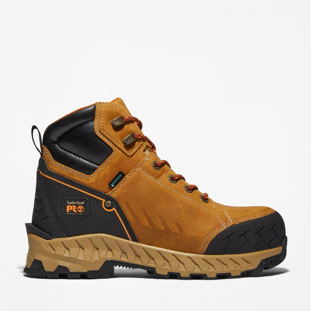 Timberland Pro Men's Summit 6" Waterproof Composite Toe Work Boot -Wheat- TB0A438Y231 - Overlook Boots
