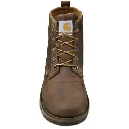 Carhartt Men's Millbrook Steel Toe Waterproof Wedge Work Boot -Brown- FM5204-M - Overlook Boots