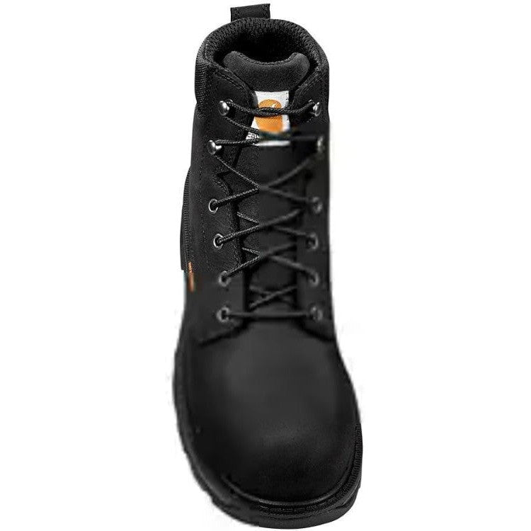 Carhartt Men's Ironwood 6" Alloy Toe Waterproof Work Boot -Black- FT6501-M - Overlook Boots
