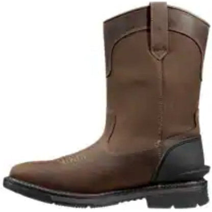 Carhartt Men's Montana 11" Soft Toe Waterproof Work Boot -Brown- FQ1084-M - Overlook Boots