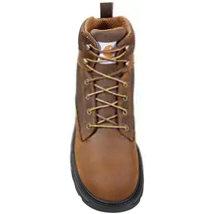 Carhartt Men's Ironwood 6" Soft Toe Waterproof Work Boot -Brown- FT6010-M - Overlook Boots