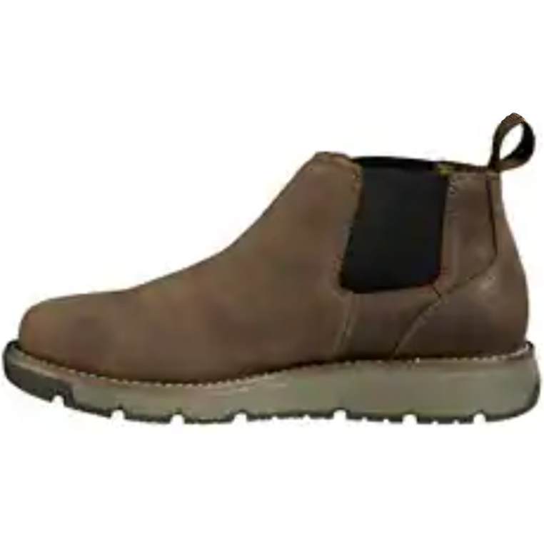 Carhartt Men's Millbrook Steel Toe Romeo Wedge Work Boot -Brown- FM4200-M  - Overlook Boots
