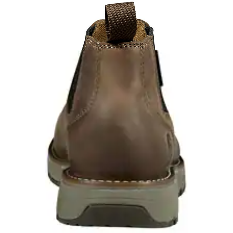 Carhartt Men's Millbrook Steel Toe Romeo Wedge Work Boot -Brown- FM4200-M  - Overlook Boots