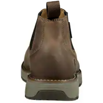 Carhartt Men's Millbrook Steel Toe Romeo Wedge Work Boot -Brown- FM4200-M  - Overlook Boots