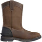 Carhartt Men's Montana 11" Soft Toe Waterproof Work Boot -Brown- FQ1084-M 7 / Medium / Dark Brown - Overlook Boots