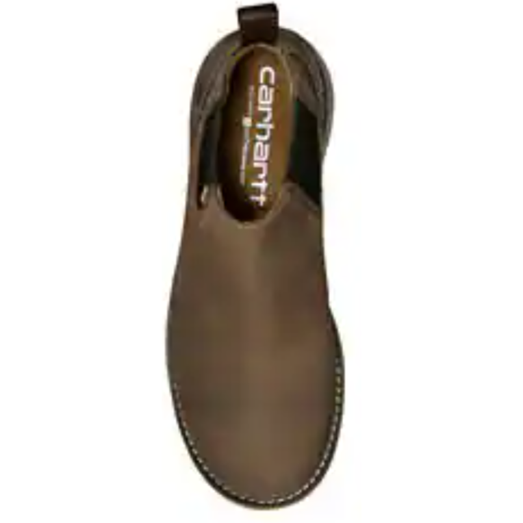 Carhartt Men's Millbrook Steel Toe Romeo Wedge Work Boot -Brown- FM4200-M  - Overlook Boots