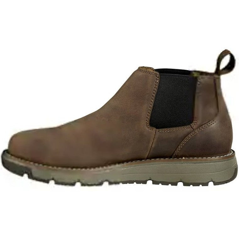 Carhartt Men's Millbrook 4" Soft Toe Waterproof Wedge Work Boot- Brown- FM4000-M - Overlook Boots