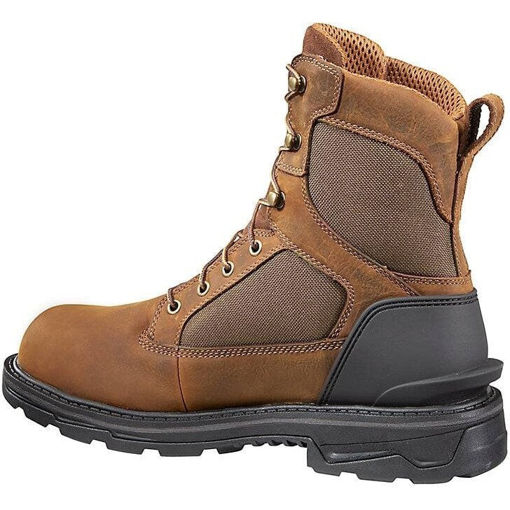 Carhartt Men's Ironwood 8" Soft Toe Waterproof Work Boot - Brown - FT8000-M - Overlook Boots