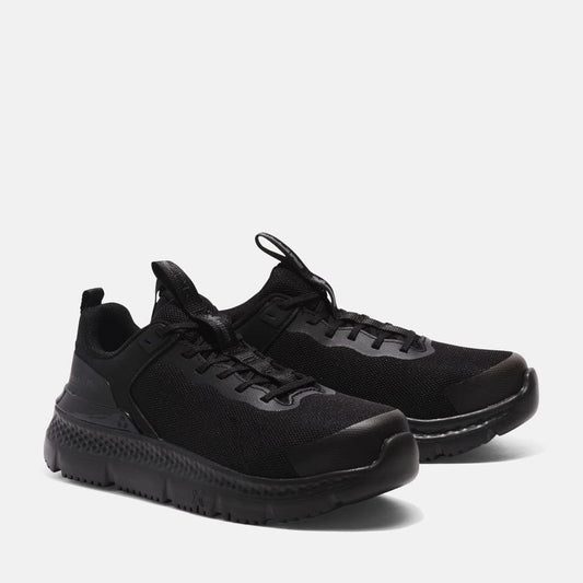 Timberland Pro Women's Setra Composite Toe Athletic Work Shoe -Black- TB1A5RSX001 5.5 / Medium / Black - Overlook Boots