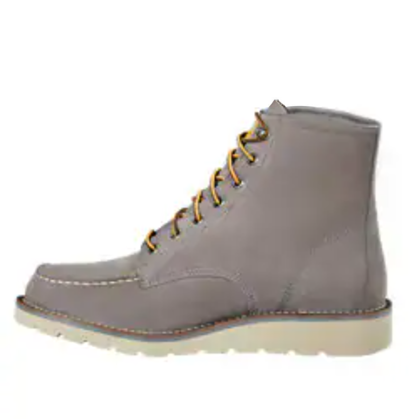 Carhartt Men's 6" Moc Toe Slip Resistant Wedge Work Boot - Gray - FW6082-M - Overlook Boots