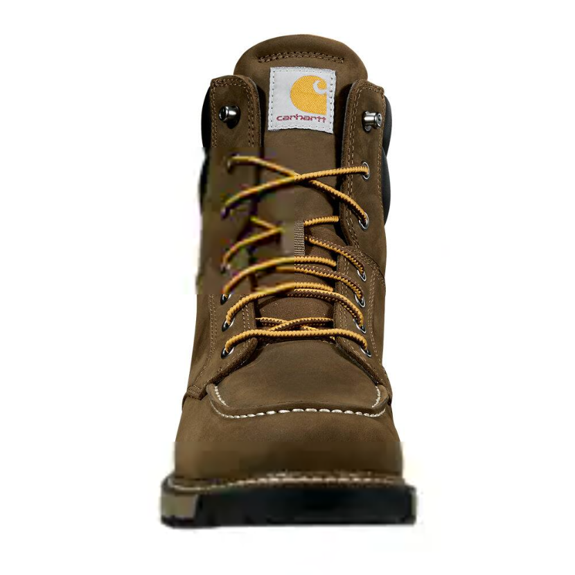 Carhartt Men's Millbrook 6" Soft Toe Waterproof Wedge Work Boot -Brown- FM6123-M - Overlook Boots