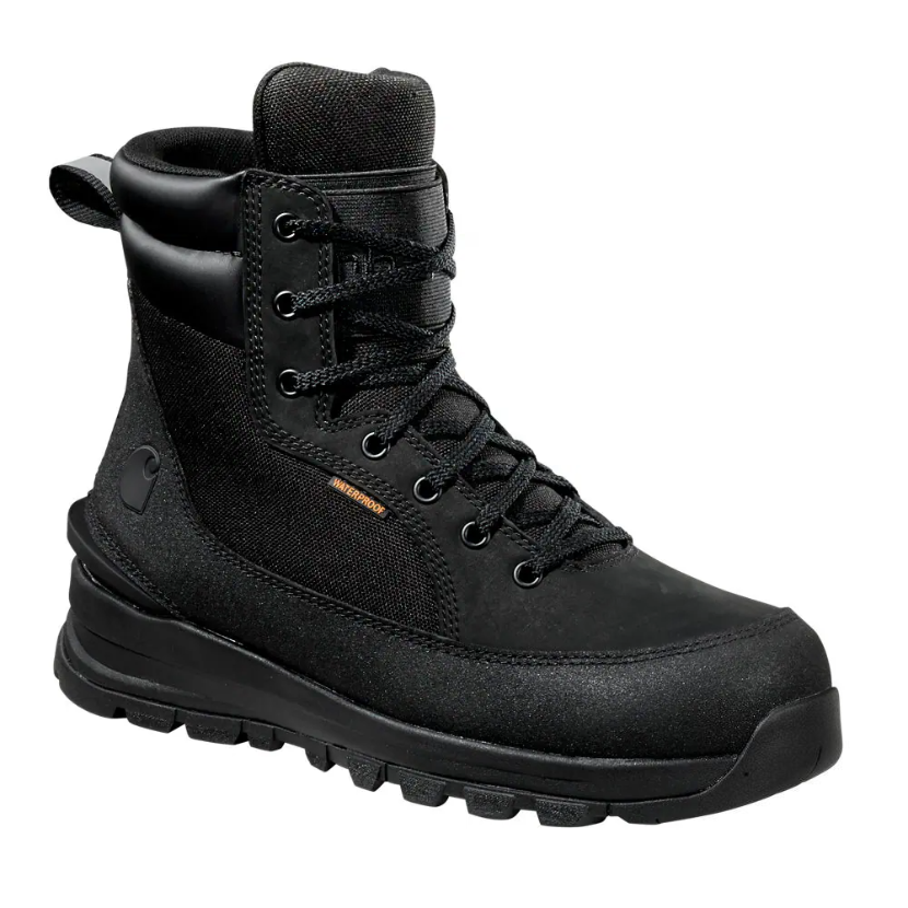 Carhartt Men's Gilmore 6" Soft Toe Waterproof Slip Resistant Hiker Boot - Black - FH6051-M 8 / Medium / Black - Overlook Boots