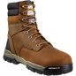 Carhartt Men's Ground Force 8" Soft Toe Waterproof 600G Ins Work Boot- CME8047 8 / Medium / Brown - Overlook Boots