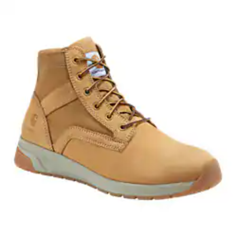 Carhartt Men's Force 5" Soft Toe Lightweight Sneaker Boot -Gold- FA5017-M 8 / Medium / Wheat - Overlook Boots