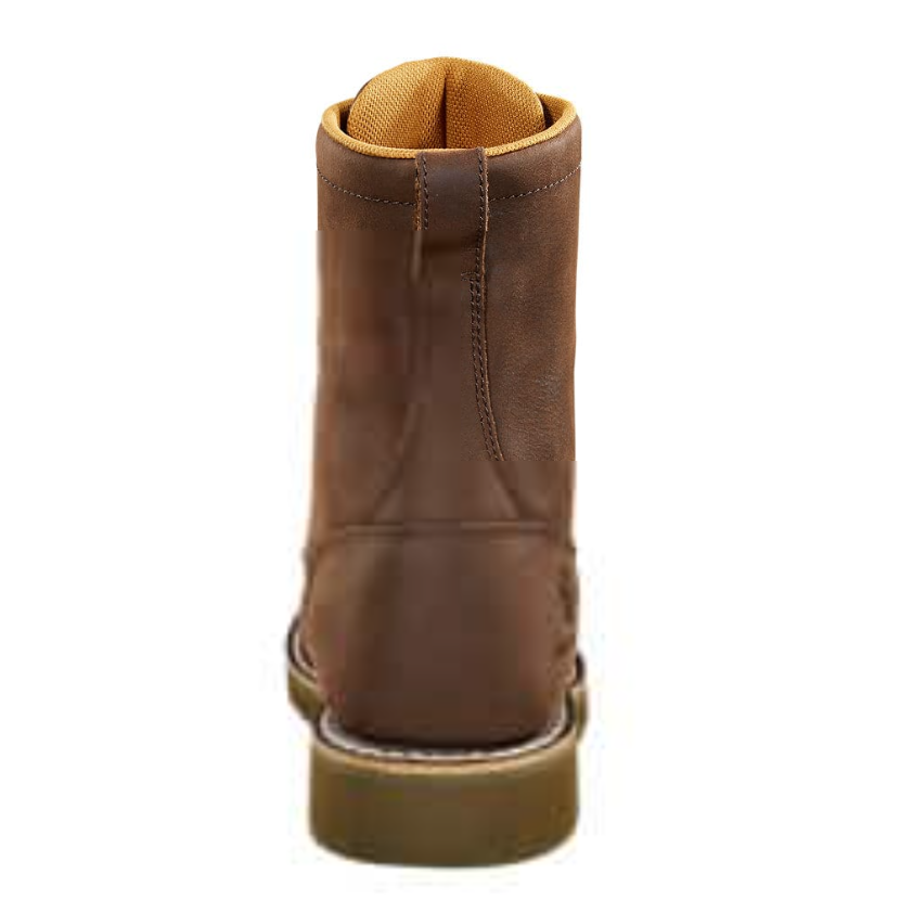 Carhartt Men's Moc 8" Soft Toe Wedge Work Boot -Brown- FW8093-M  - Overlook Boots