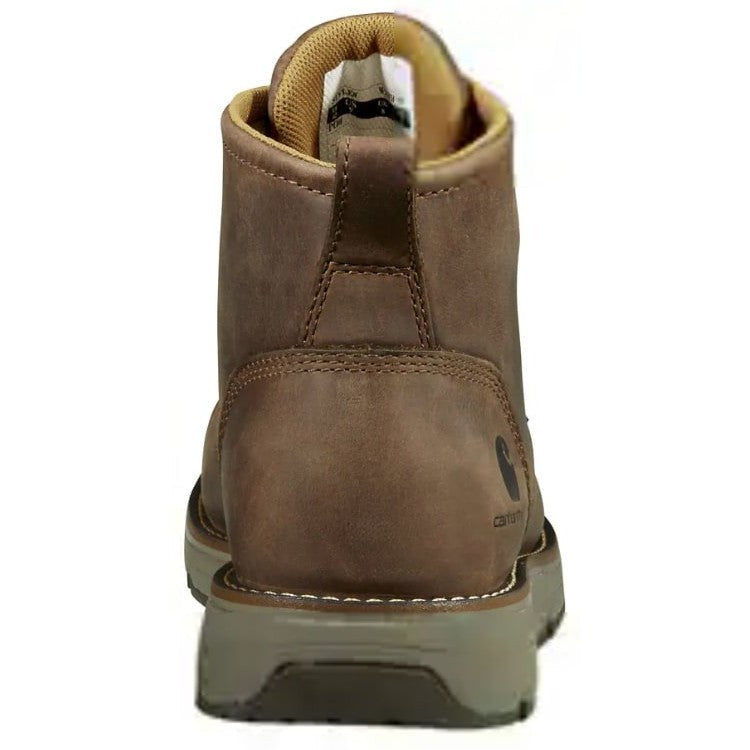 Carhartt Men's Millbrook Soft Toe Waterproof Wedge Work Boot -Brown- FM5004-M - Overlook Boots