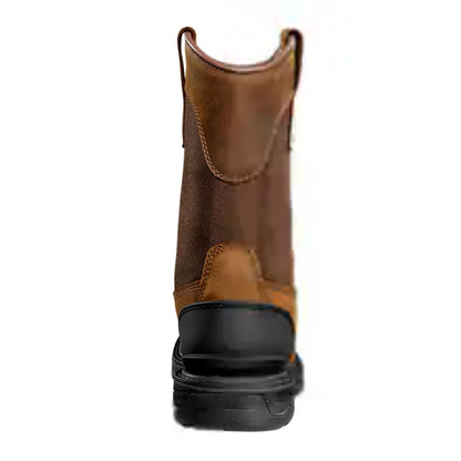 Carhartt Women's Ironwood 11" Alloy Toe Waterproof Wellington Boot -Brown- FT1502-W - Overlook Boots