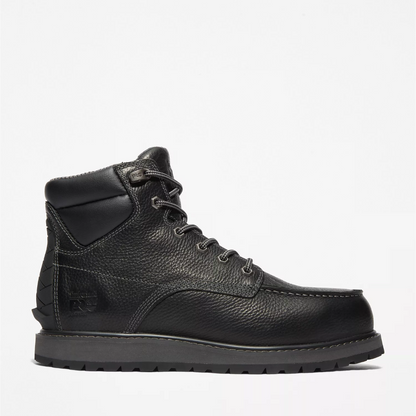 Timberland Pro Men's Irvine Wedge 6" Alloy Toe Work Boot -Black- TB1A44WN001 - Overlook Boots