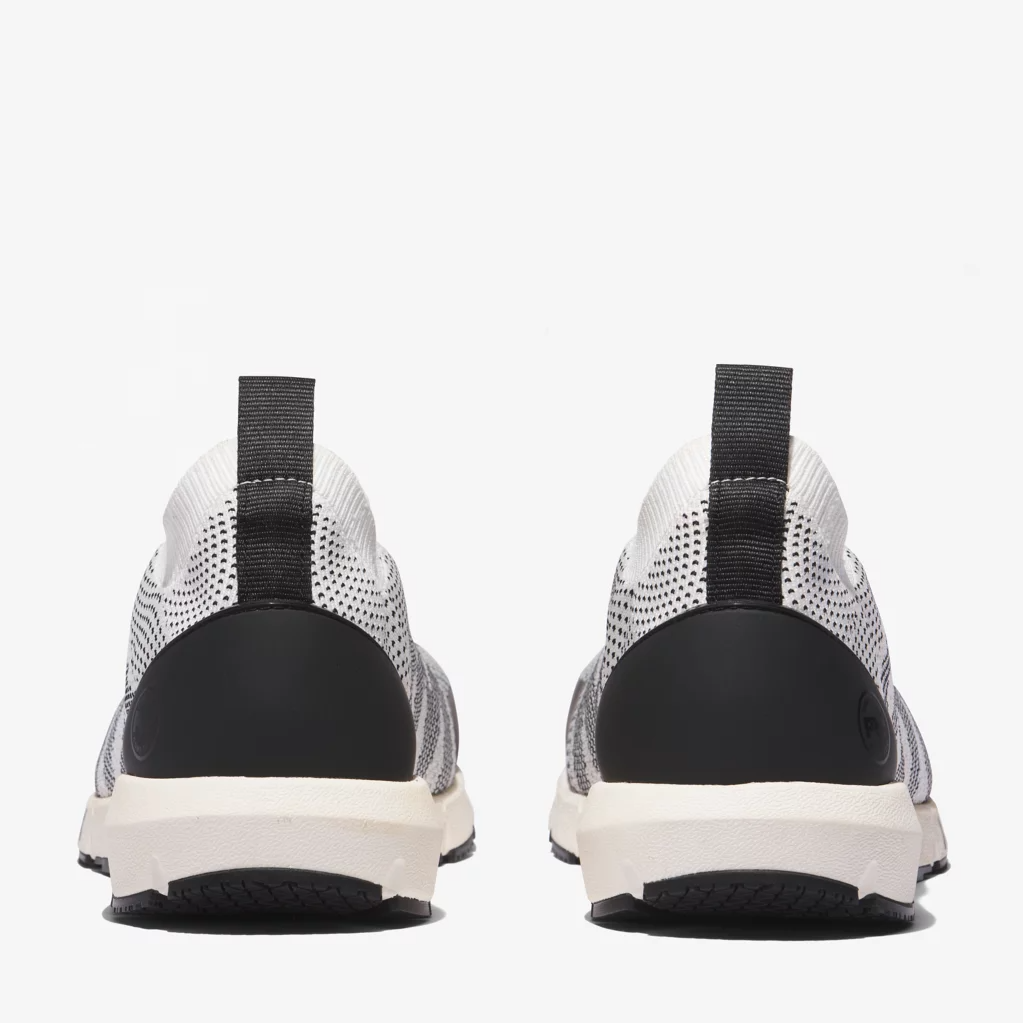 Timberland Men's Radius Knit Composite Toe Slip On Work Shoe -White- TB0A41WY100 - Overlook Boots