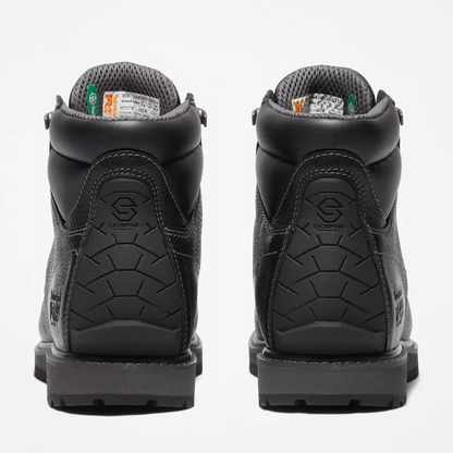 Timberland Pro Men's Irvine Wedge 6" Alloy Toe Work Boot -Black- TB1A44WN001 - Overlook Boots