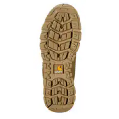 Carhartt Men's Gilmore 8" Soft Toe Waterproof Side Zipper Hiker Boot- Khaki - FH8022 -M - Overlook Boots