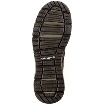 Carhartt Men's Millbrook Steel Toe Waterproof Wedge Work Boot -Brown- FM5204-M - Overlook Boots