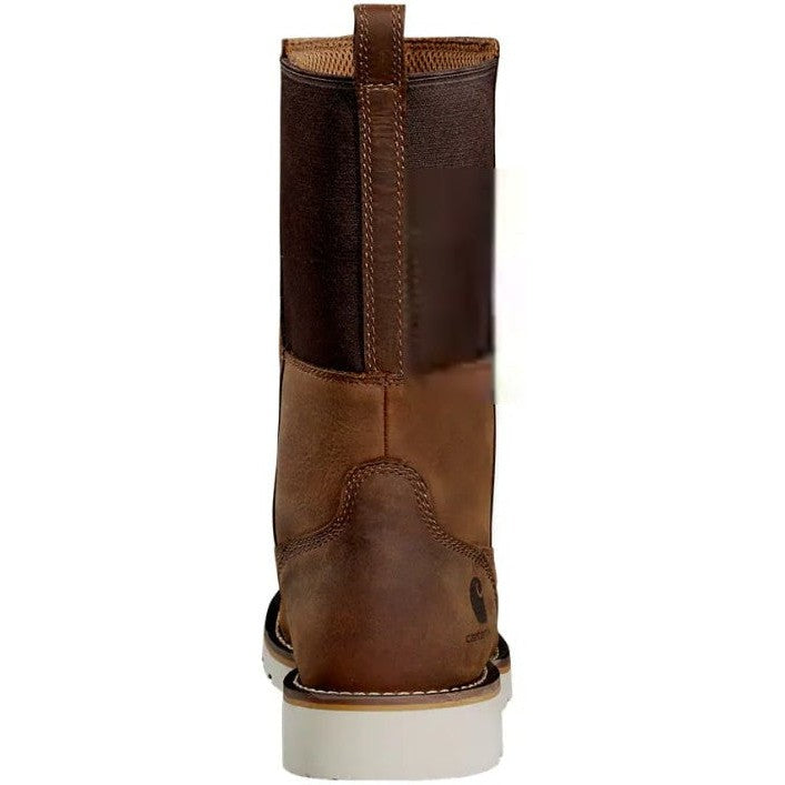 Carhartt Women's 10" Steel Toe Waterproof Wellington Wedge Boot -Brown- FW1234-W - Overlook Boots