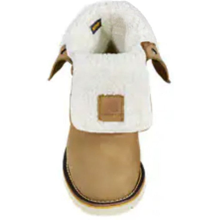 Carhartt Women's Fold Down 8" Waterproof Wedge Winter Boot -Hickory- FW8069-W - Overlook Boots