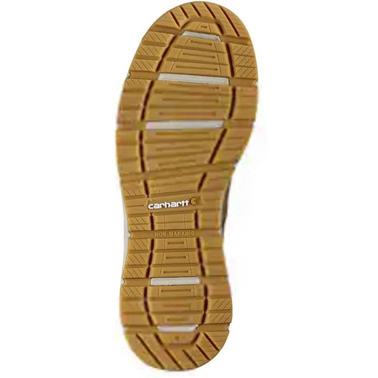 Carhartt Men's Millbrook Soft Toe Waterproof Wedge Work Boot -Khaki- FM5000-M - Overlook Boots