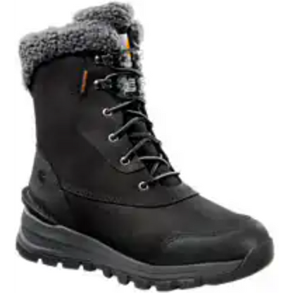Carhartt Women's Pellston 8" Waterproof 200G Insulated Winter Boot - Black - FH8039-W 6 / Medium / Black - Overlook Boots