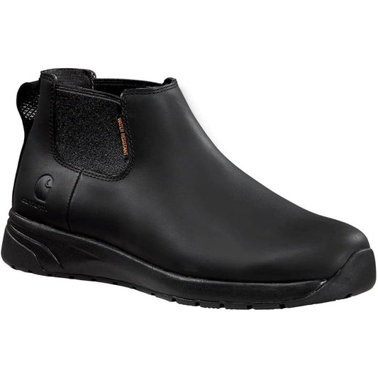 Carhartt Men's Force 4" Soft Toe Waterproof Romeo Work Boot -Black- FA4014-M - Overlook Boots