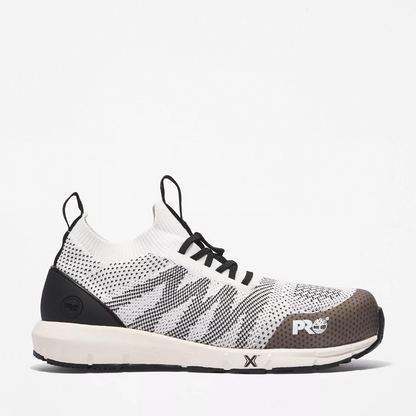 Timberland Women's Radius Composite Toe Slip On Work Shoe -White- TB0A2N84100 5.5 / Medium / White - Overlook Boots