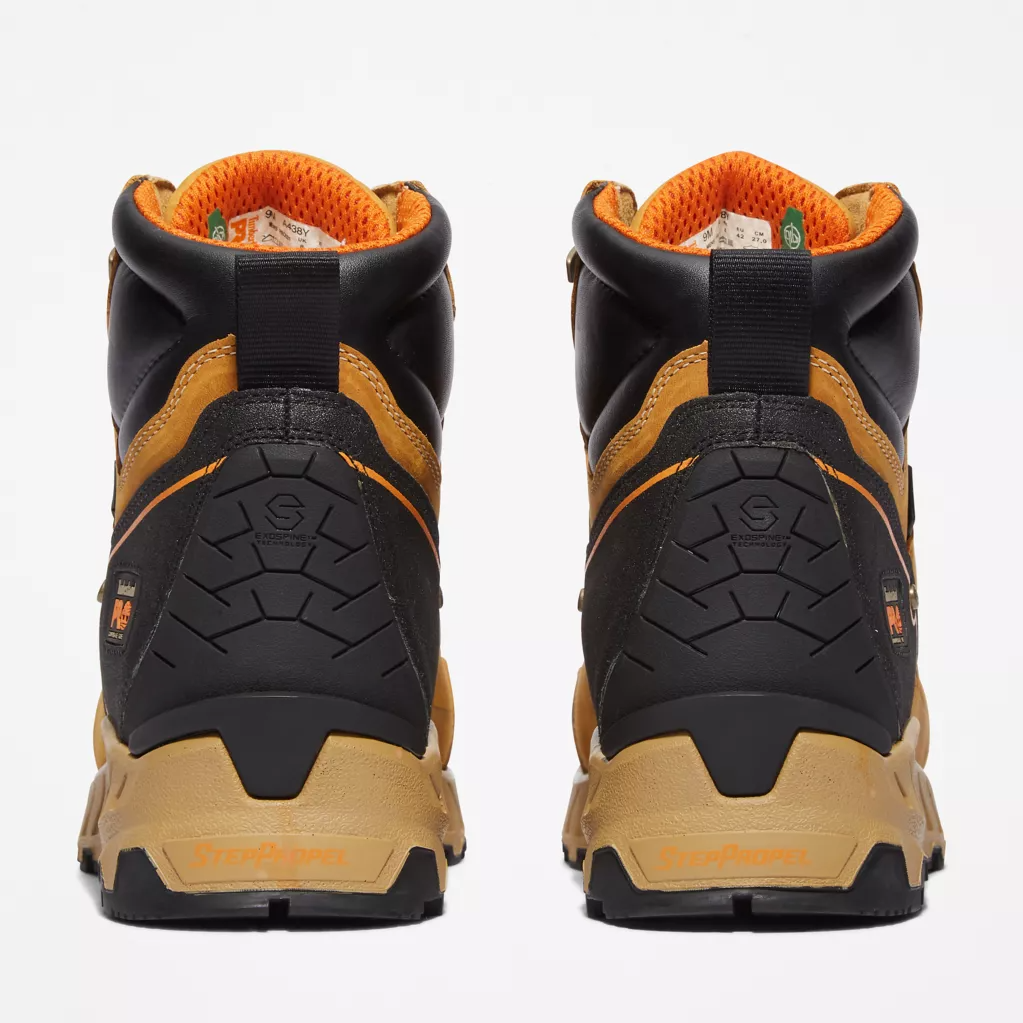 Timberland Pro Men's Summit 6" Waterproof Composite Toe Work Boot -Wheat- TB0A438Y231 - Overlook Boots