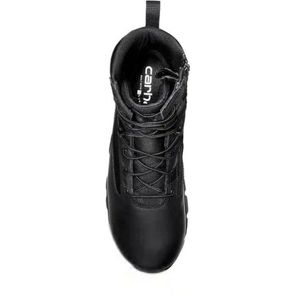 Carhartt Men's Gilmore 8" Waterproof Side Zipper Duty Boot -Black- FH8021-M - Overlook Boots