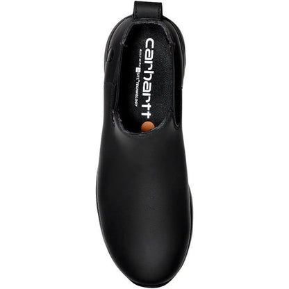 Carhartt Men's Force 4" Nano Toe Waterproof Romeo Work Boot -Black- FA4414-M - Overlook Boots