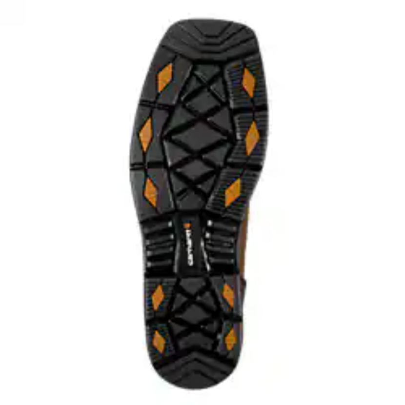 Carhartt Men's Montana 11" Soft Toe Waterproof Work Boot- Brown- FQ1065-M - Overlook Boots