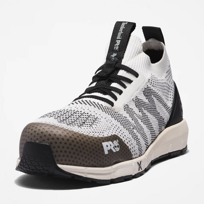 Timberland Women's Radius Composite Toe Slip On Work Shoe -White- TB0A2N84100 - Overlook Boots