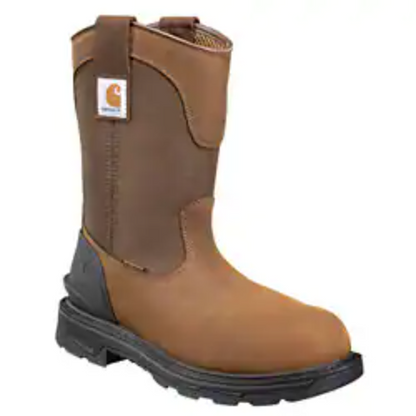 Carhartt Men's Ironwood 11" Waterproof Wellington Work Boot - Brown - FT1000-M - Overlook Boots