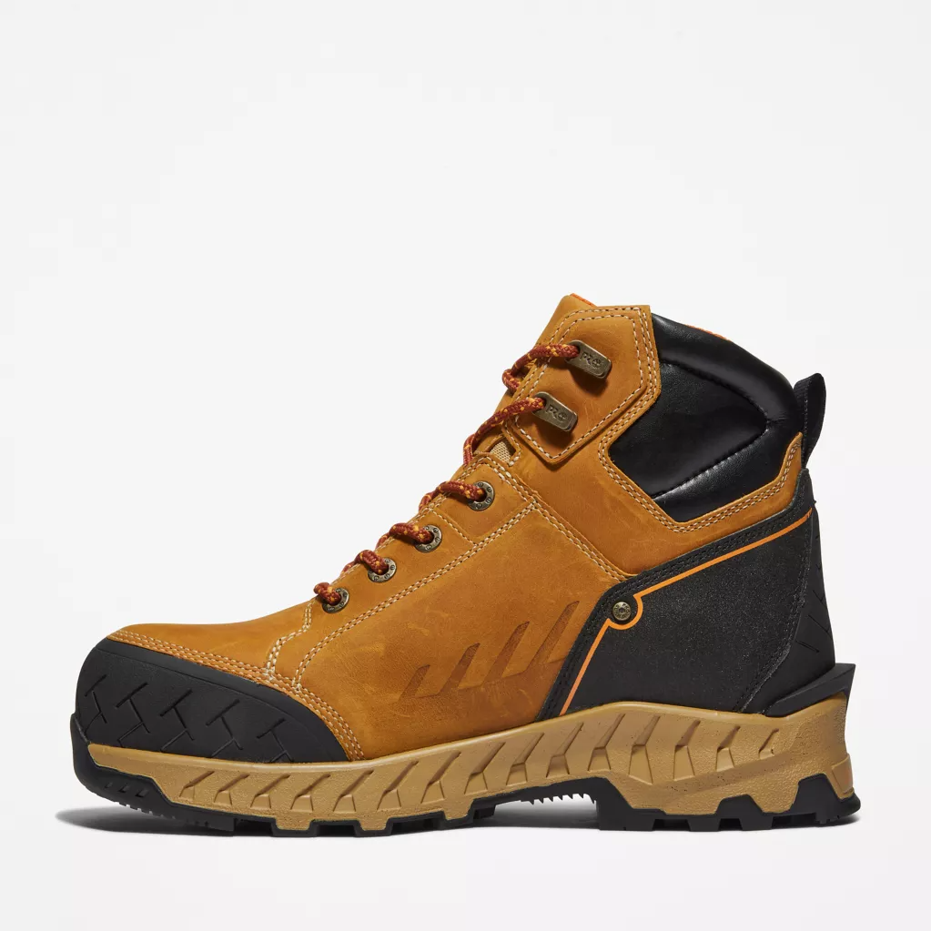 Timberland Pro Men's Summit 6" Waterproof Composite Toe Work Boot -Wheat- TB0A438Y231 - Overlook Boots