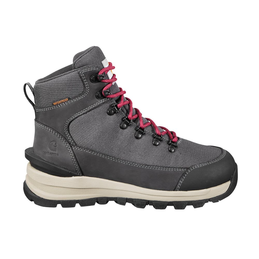 Carhartt Women's Gilmore 6" Waterproof Soft Toe Work Hiker Boot - Charcoal - FH6087-W - Overlook Boots